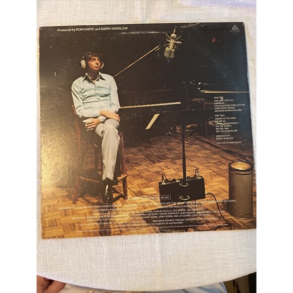 Barry Manilow This One's For You 33RPM Arista Records 1976 - Picture 5 of 11